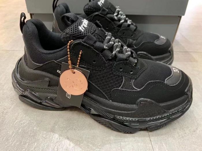 Balenciaga Womens Shoes Breathable Design Sneakers Luxury Brand Triple S Sneaker