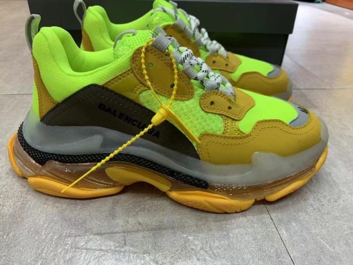 Balenciaga Womens Shoes Breathable Design Sneakers Luxury Brand Triple S Sneaker