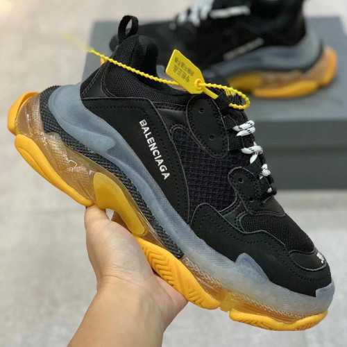 Balenciaga Womens Shoes Breathable Design Sneakers Luxury Brand Triple S Sneaker