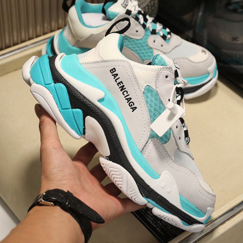 Balenciaga Womens Shoes Breathable Design Sneakers Luxury Brand Triple S Sneaker