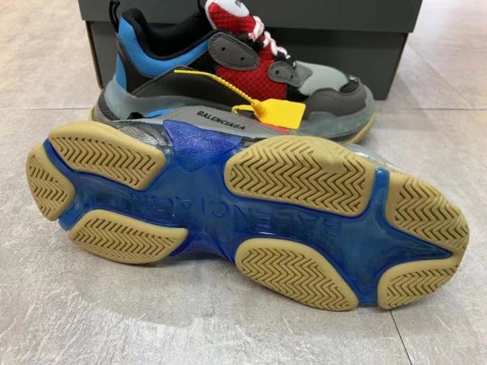 Balenciaga Womens Shoes Breathable Design Sneakers Luxury Brand Triple S Sneaker