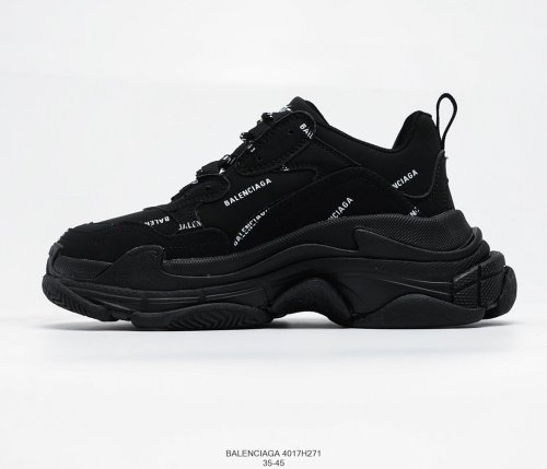 Balenciaga Womens Shoes Breathable Design Sneakers Luxury Brand Triple S Sneaker 4017H271
