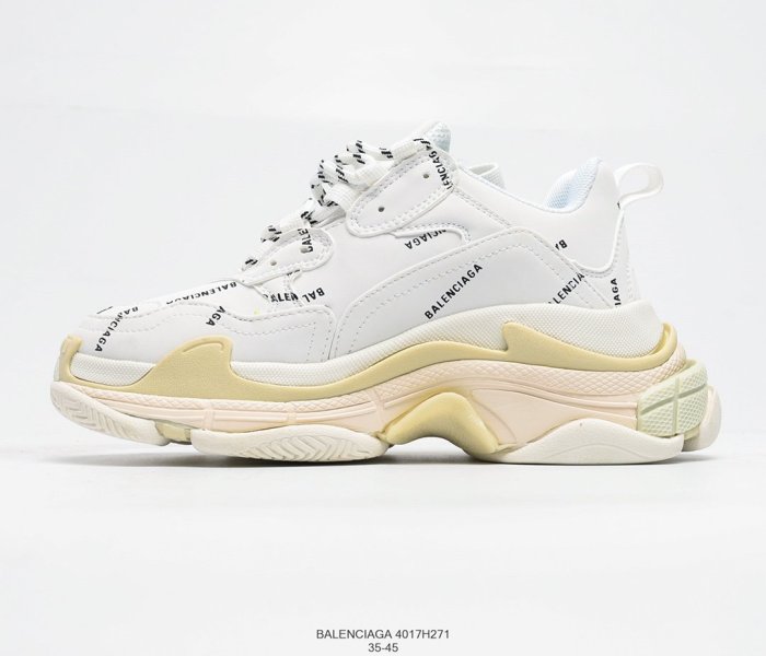 Balenciaga Womens Shoes Breathable Design Sneakers Luxury Brand Triple S Sneaker 4017H271