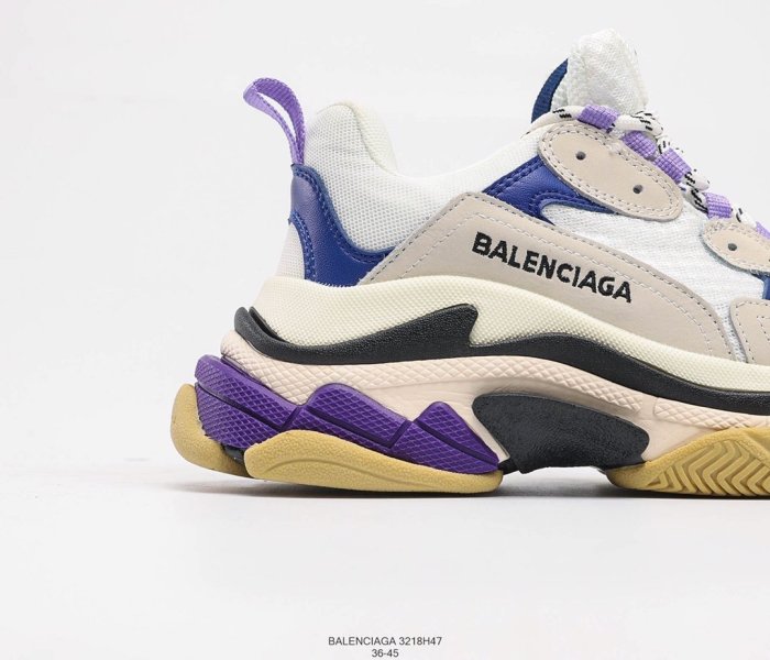 Balenciaga Womens Shoes Breathable Design Sneakers Luxury Brand Triple S Sneaker 3218H47