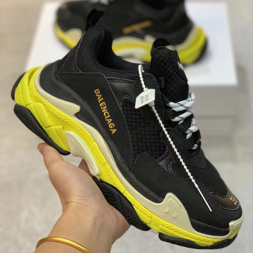 Balenciaga Womens Shoes Breathable Design Sneakers Luxury Brand Triple S Sneaker