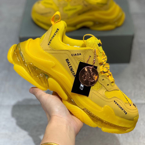 Balenciaga Womens Shoes Breathable Design Sneakers Luxury Brand Triple S Sneaker
