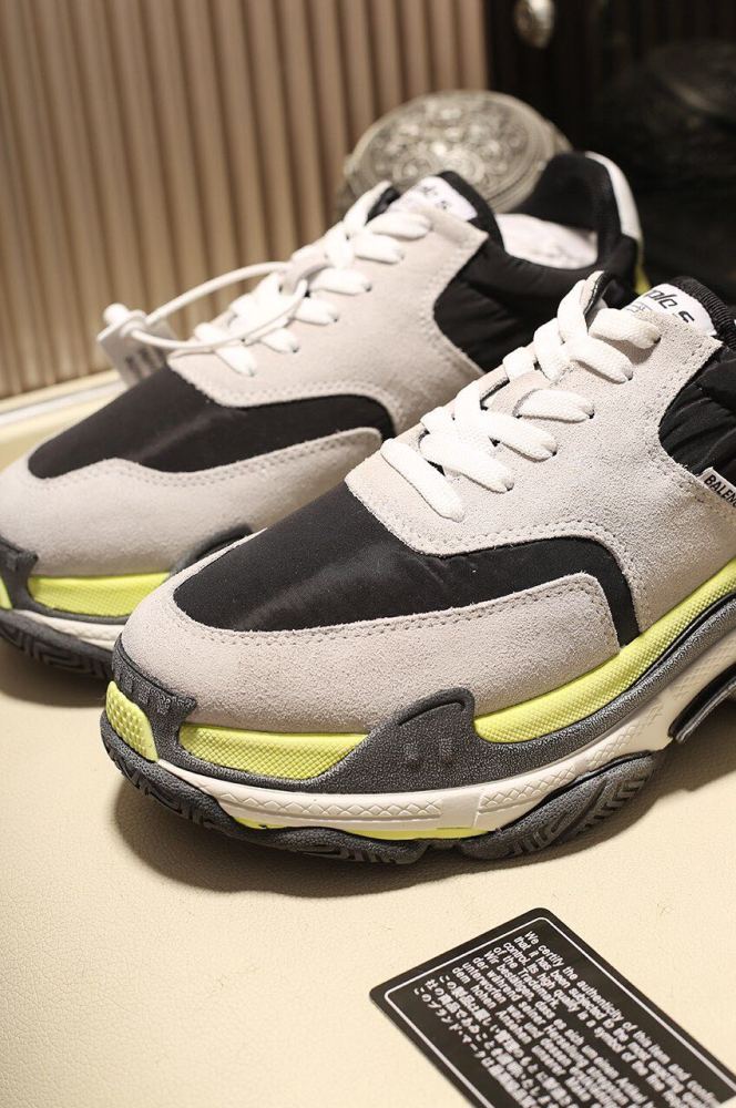 Balenciaga Womens Shoes Breathable Design Sneakers Luxury Brand Triple S Sneaker