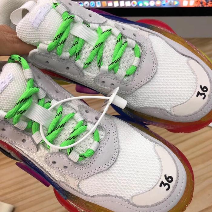 Balenciaga Womens Shoes Breathable Design Sneakers Luxury Brand Triple S Sneaker