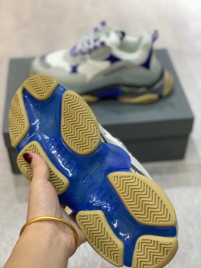 Balenciaga Womens Shoes Breathable Design Sneakers Luxury Brand Triple S Sneaker
