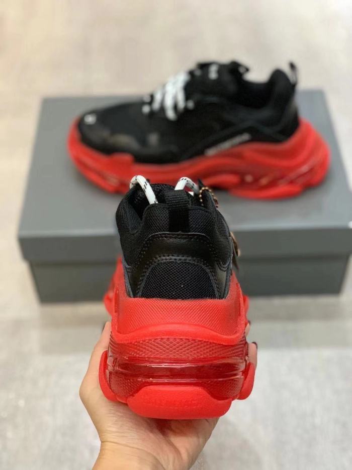 Balenciaga Womens Shoes Breathable Design Sneakers Luxury Brand Triple S Sneaker