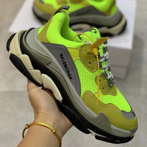 Balenciaga Womens Shoes Breathable Design Sneakers Luxury Brand Triple S Sneaker