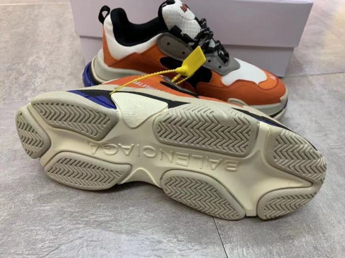 Balenciaga Womens Shoes Breathable Design Sneakers Luxury Brand Triple S Sneaker