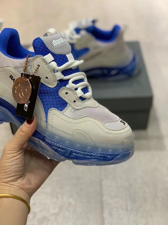 Balenciaga Womens Shoes Breathable Design Sneakers Luxury Brand Triple S Sneaker