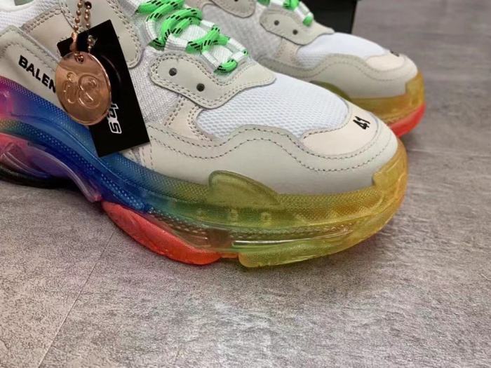 Balenciaga Womens Shoes Breathable Design Sneakers Luxury Brand Triple S Sneaker