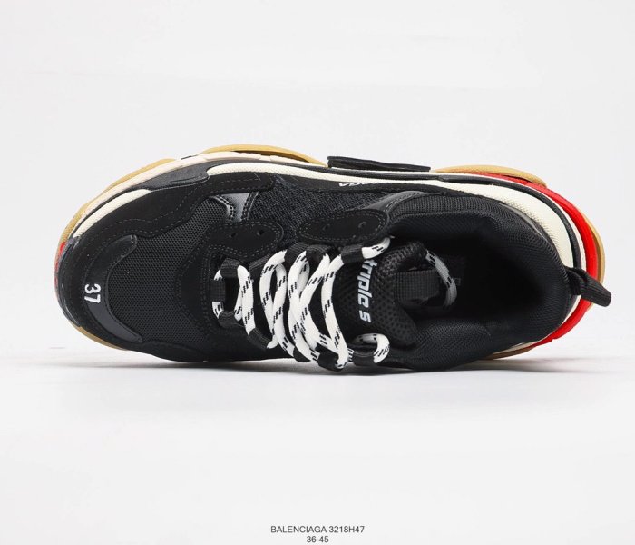 Balenciaga Womens Shoes Breathable Design Sneakers Luxury Brand Triple S Sneaker 3218H47