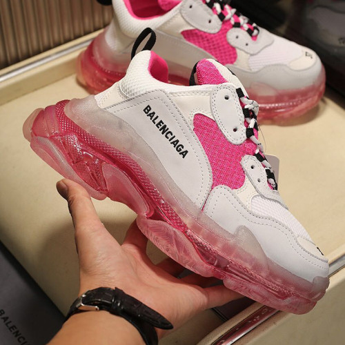 Balenciaga Womens Shoes Breathable Design Sneakers Luxury Brand Triple S Sneaker