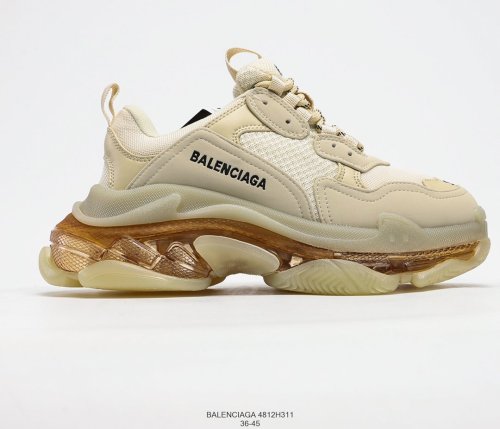 Balenciaga Womens Shoes Breathable Design Sneakers Luxury Brand Triple S Sneaker 4812H311