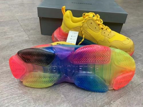 Balenciaga Womens Shoes Breathable Design Sneakers Luxury Brand Triple S Sneaker