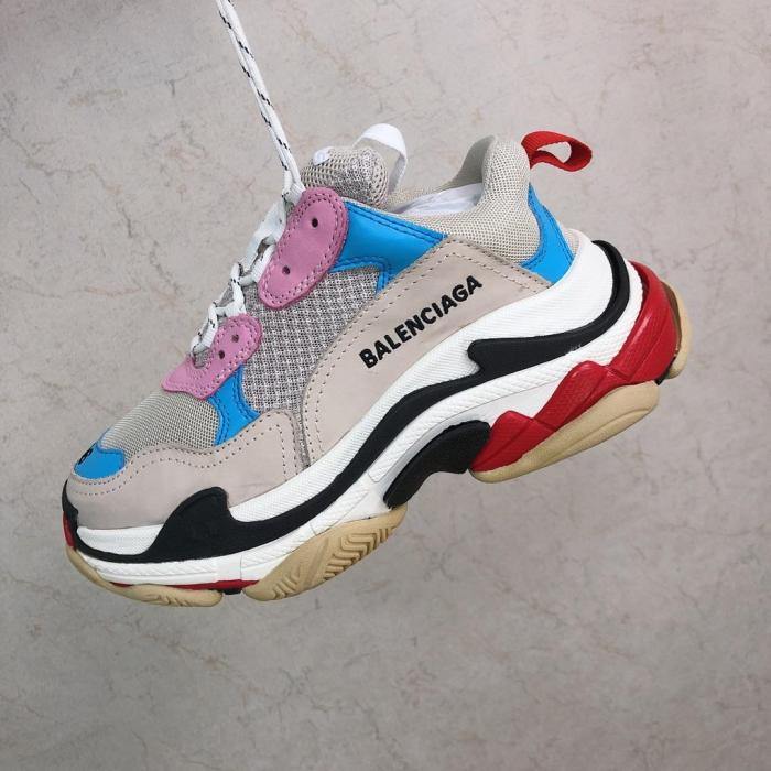 Balenciaga Womens Shoes Breathable Design Sneakers Luxury Brand Triple S Sneaker