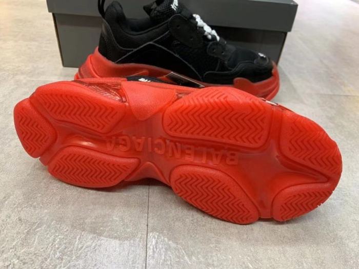 Balenciaga Womens Shoes Breathable Design Sneakers Luxury Brand Triple S Sneaker