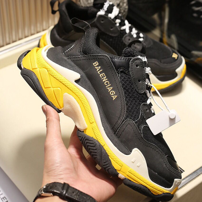 Balenciaga Womens Shoes Breathable Design Sneakers Luxury Brand Triple S Sneaker