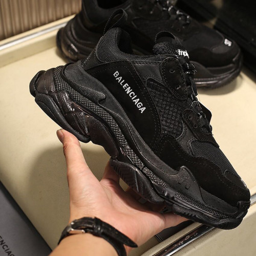 Balenciaga Womens Shoes Breathable Design Sneakers Luxury Brand Triple S Sneaker