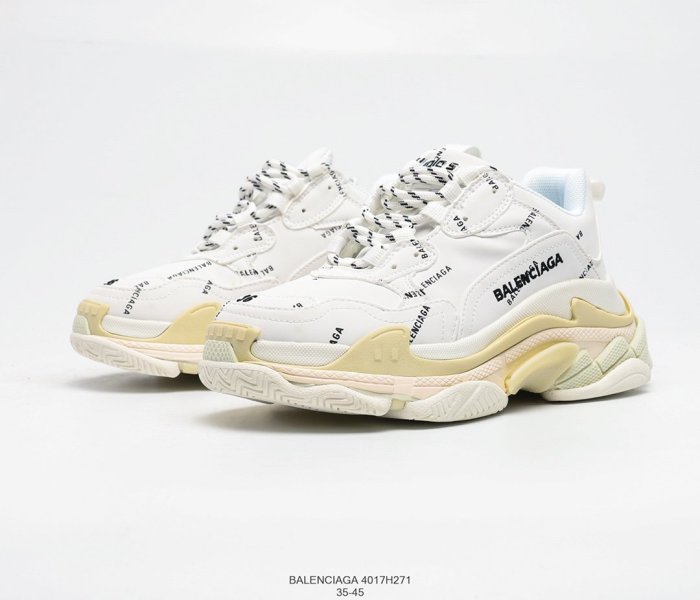 Balenciaga Womens Shoes Breathable Design Sneakers Luxury Brand Triple S Sneaker 4017H271