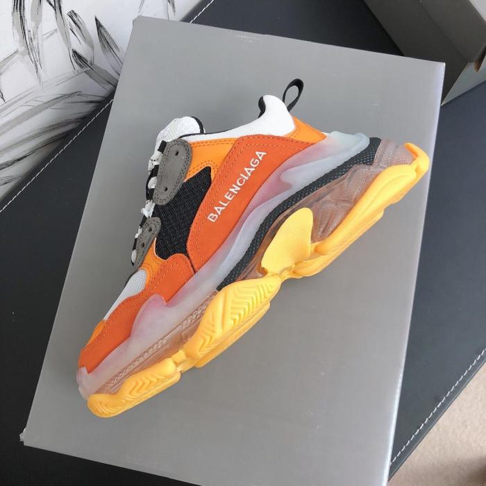 Balenciaga Womens Shoes Breathable Design Sneakers Luxury Brand Triple S Sneaker