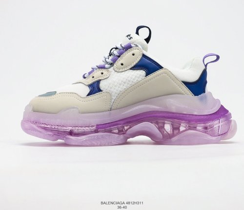 Balenciaga Womens Shoes Breathable Design Sneakers Luxury Brand Triple S Sneaker 4812H311