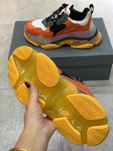 Balenciaga Womens Shoes Breathable Design Sneakers Luxury Brand Triple S Sneaker