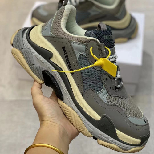 Balenciaga Womens Shoes Breathable Design Sneakers Luxury Brand Triple S Sneaker