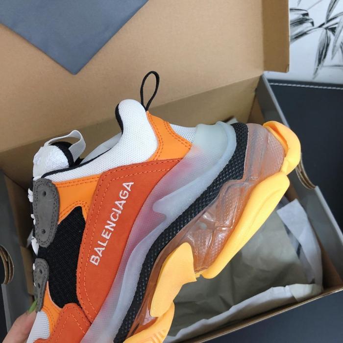Balenciaga Womens Shoes Breathable Design Sneakers Luxury Brand Triple S Sneaker