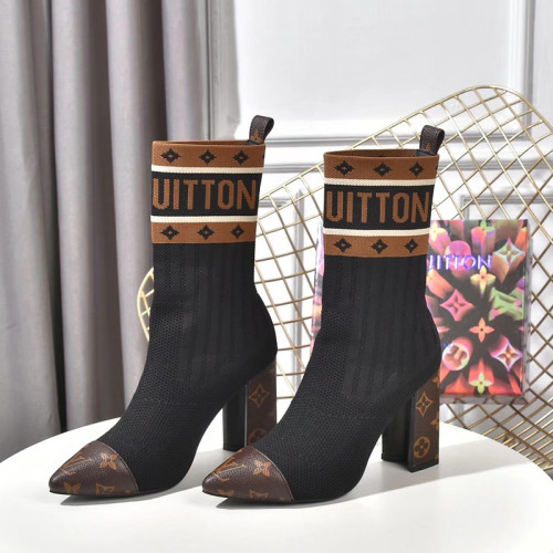 Louis Vuitton Womens Shoes SILHOUETTE ANKLE BOOT 9cm