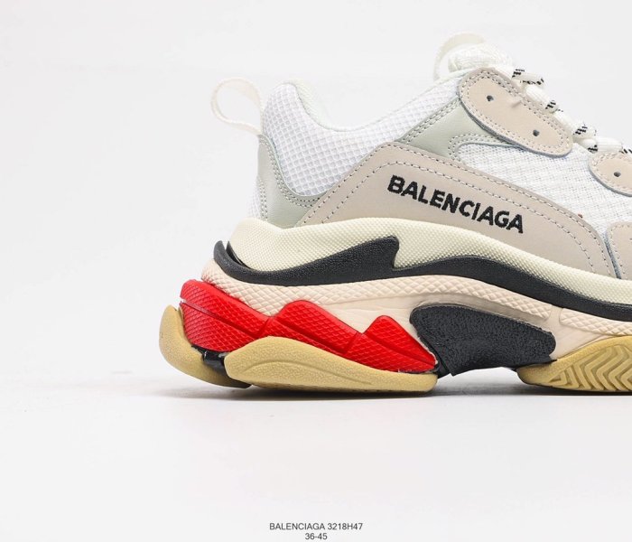 Balenciaga Womens Shoes Breathable Design Sneakers Luxury Brand Triple S Sneaker 3218H47
