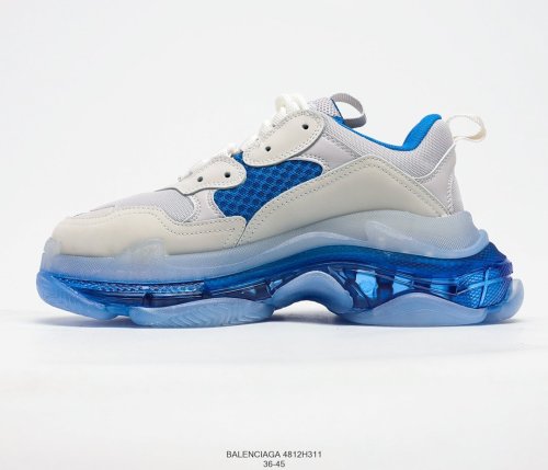 Balenciaga Womens Shoes Breathable Design Sneakers Luxury Brand Triple S Sneaker 4812H311