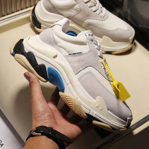 Balenciaga Womens Shoes Breathable Design Sneakers Luxury Brand Triple S Sneaker