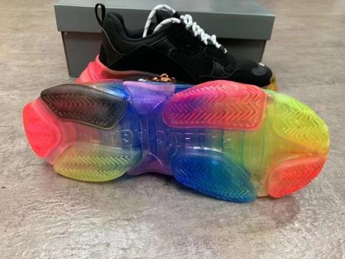 Balenciaga Womens Shoes Breathable Design Sneakers Luxury Brand Triple S Sneaker