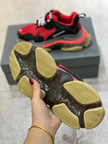 Balenciaga Womens Shoes Breathable Design Sneakers Luxury Brand Triple S Sneaker