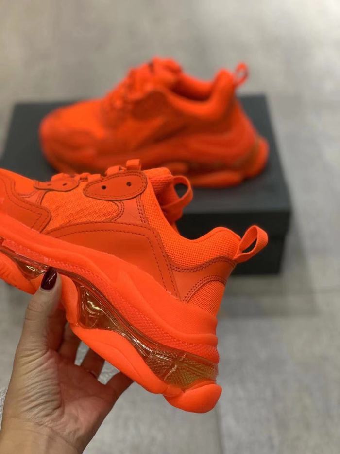 Balenciaga Womens Shoes Breathable Design Sneakers Luxury Brand Triple S Sneaker