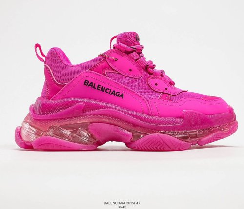 Balenciaga Womens Shoes Breathable Design Sneakers Luxury Brand Triple S Sneaker 3615H47