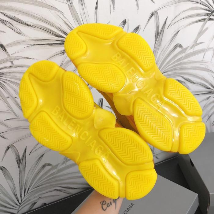 Balenciaga Womens Shoes Breathable Design Sneakers Luxury Brand Triple S Sneaker