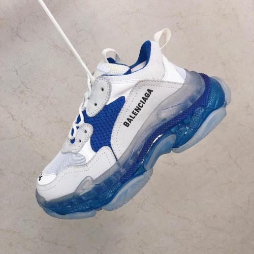 Balenciaga Womens Shoes Breathable Design Sneakers Luxury Brand Triple S Sneaker