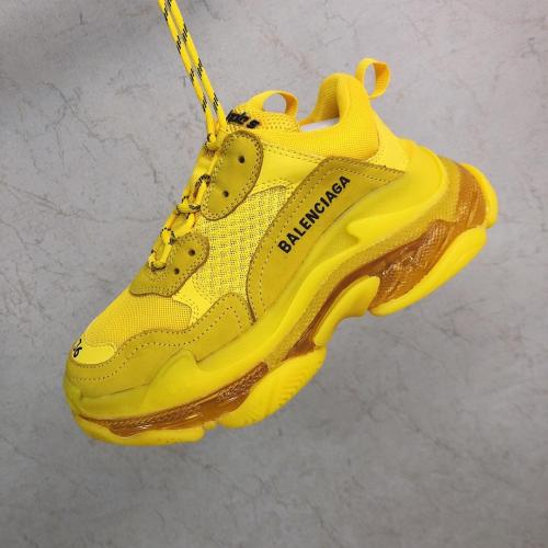 Balenciaga Womens Shoes Breathable Design Sneakers Luxury Brand Triple S Sneaker