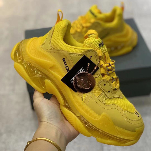 Balenciaga Womens Shoes Breathable Design Sneakers Luxury Brand Triple S Sneaker