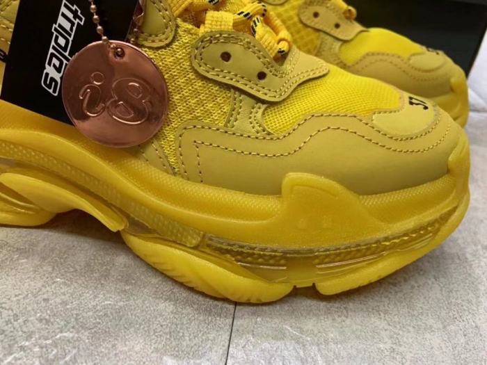 Balenciaga Womens Shoes Breathable Design Sneakers Luxury Brand Triple S Sneaker
