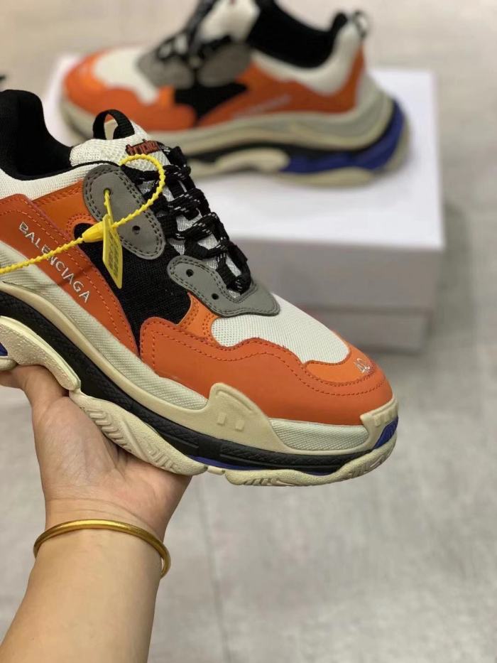 Balenciaga Womens Shoes Breathable Design Sneakers Luxury Brand Triple S Sneaker