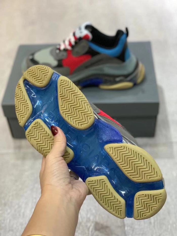 Balenciaga Womens Shoes Breathable Design Sneakers Luxury Brand Triple S Sneaker