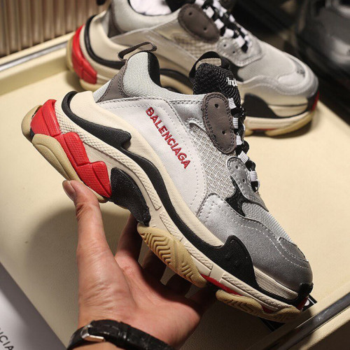 Balenciaga Womens Shoes Breathable Design Sneakers Luxury Brand Triple S Sneaker