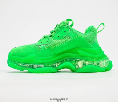 Balenciaga Womens Shoes Breathable Design Sneakers Luxury Brand Triple S Sneaker 3615H47