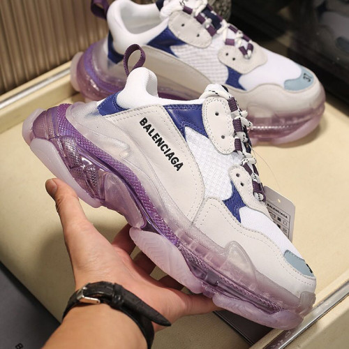 Balenciaga Womens Shoes Breathable Design Sneakers Luxury Brand Triple S Sneaker